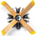 Vrtule s motorem -  Radial Test Club Wall Art