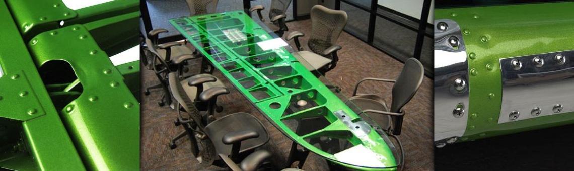 Psací stůl C-119 Rudder Airplane 